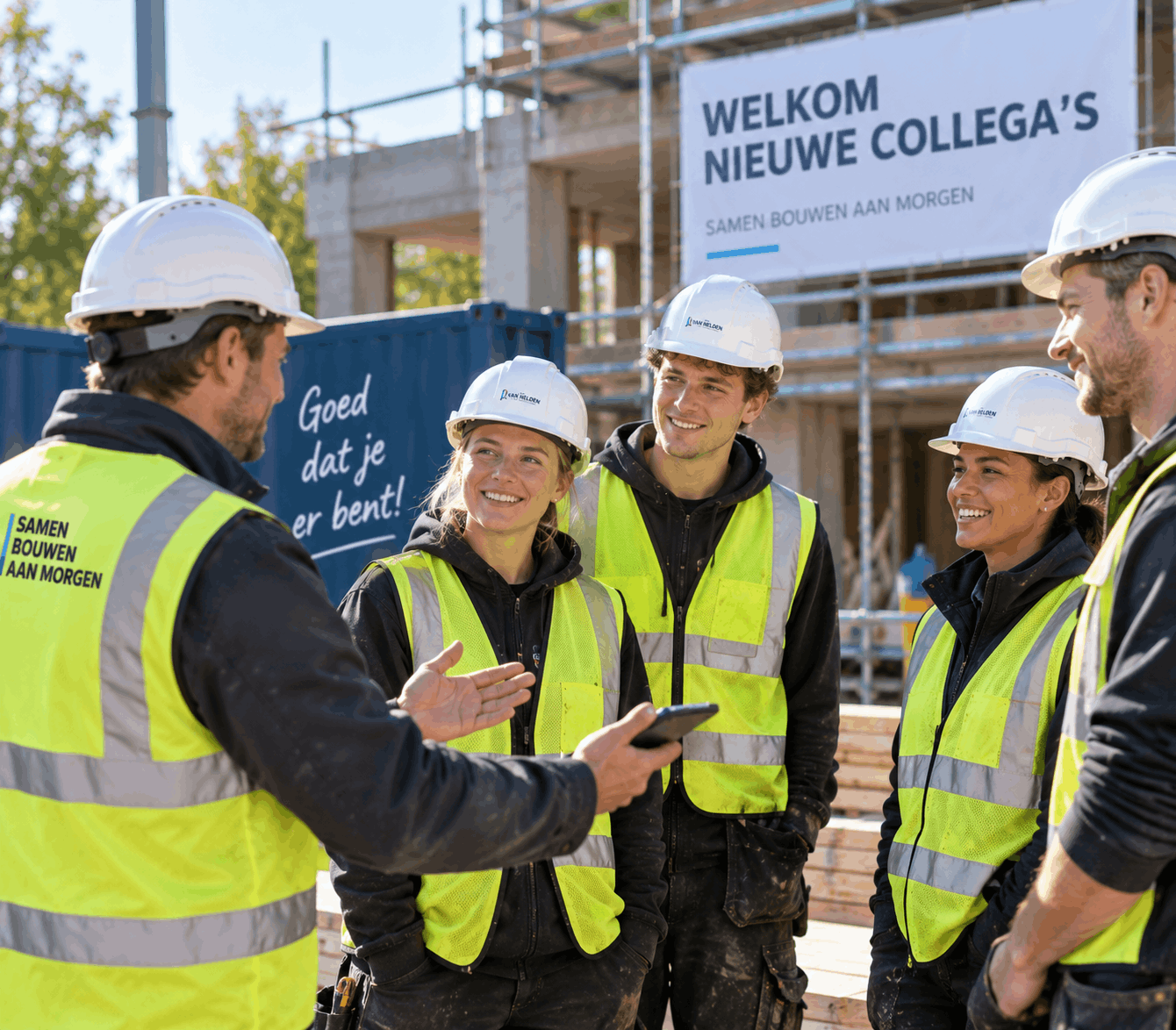 Nieuwe medewerkers