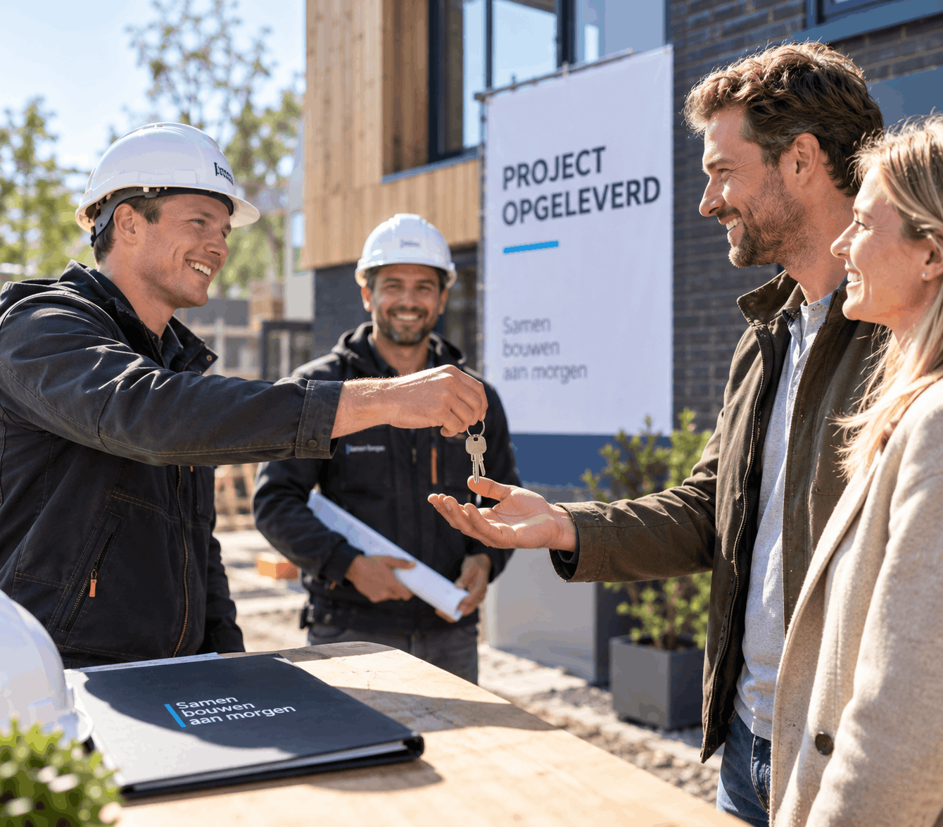 Oplevering van een project