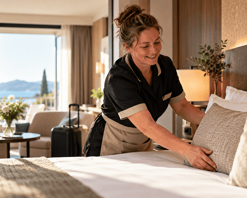 Sfeervolle hotelkamer