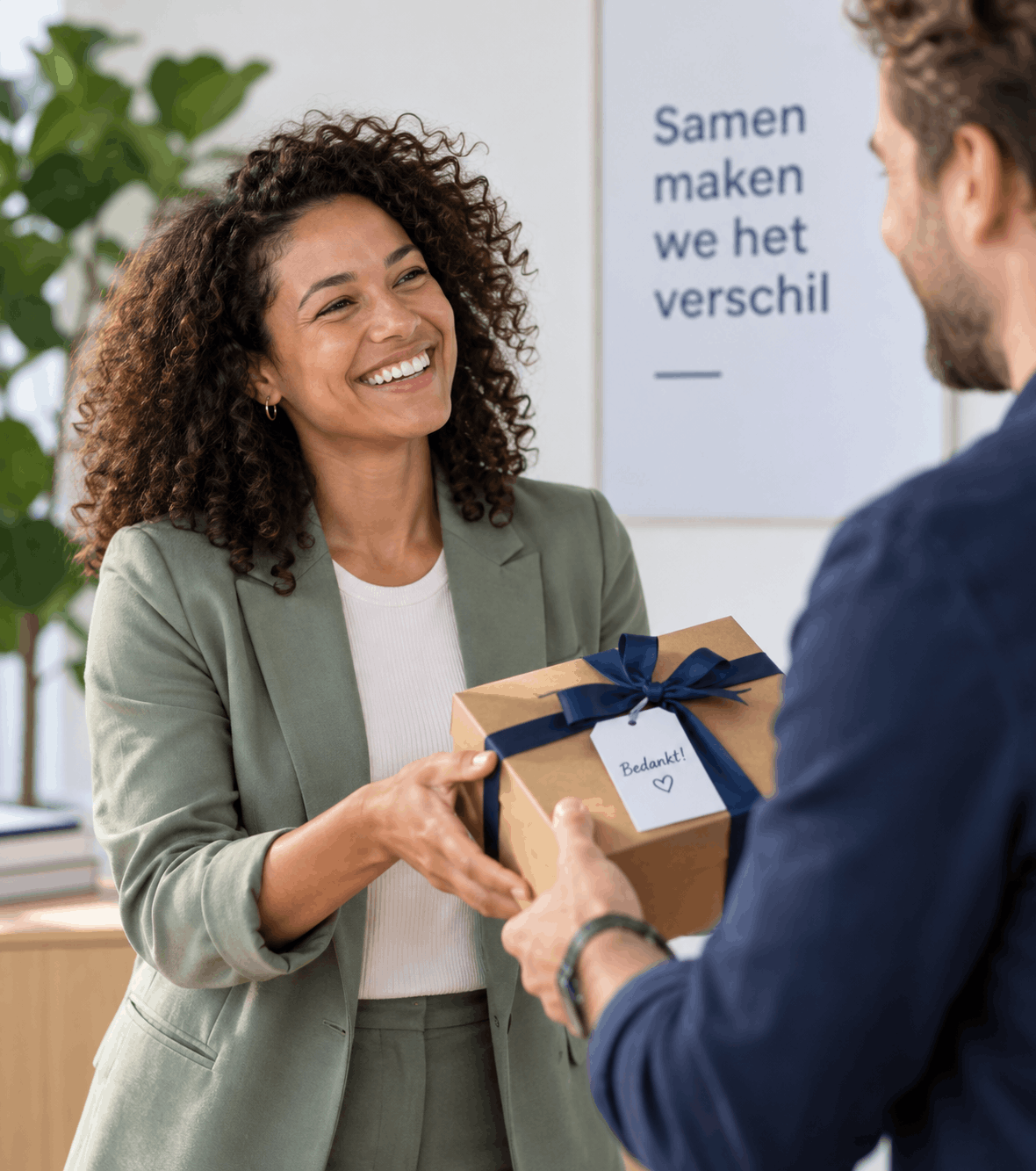 Medewerkers bedanken